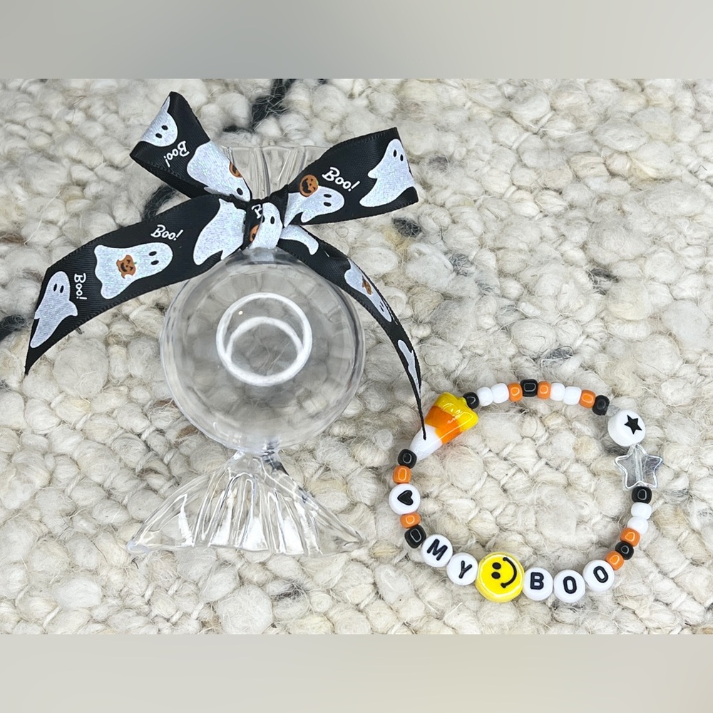 Spooky Ghost and Candy Kids Bracelet Gift